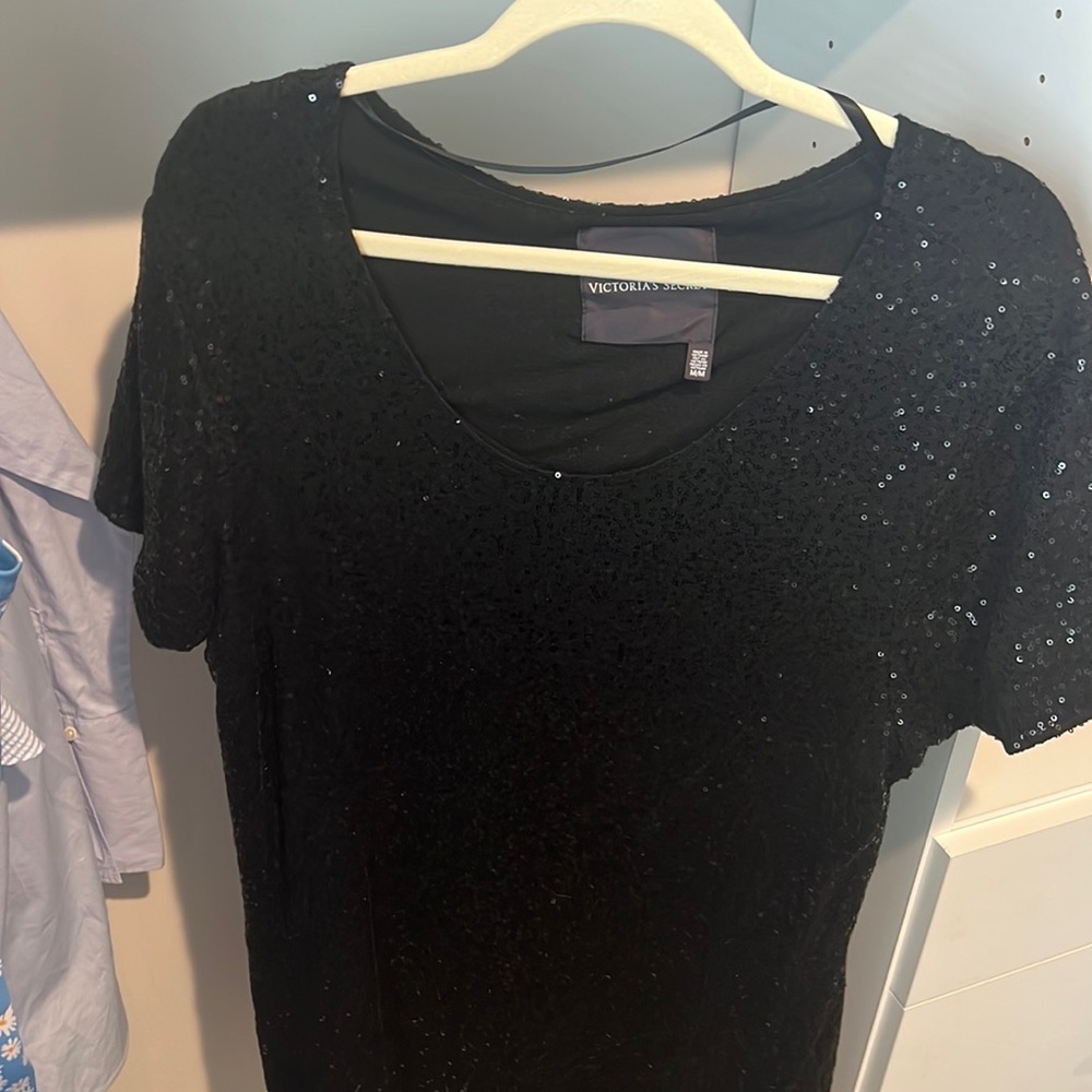 Victoria’s Secret sparkly black dress. Size medium